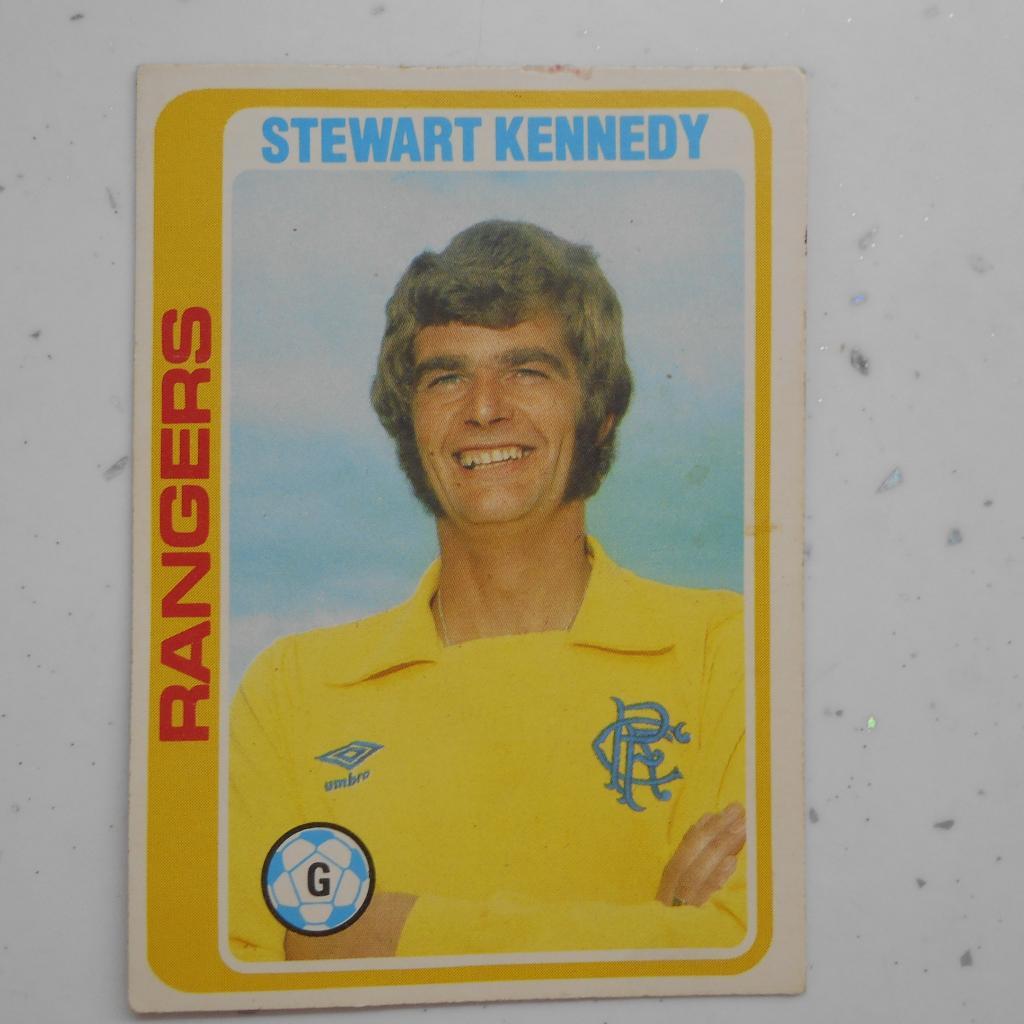 Rangers F.C. Stewart Kennedy/ Стюарт Кеннеди Шотландия Глазго Рейнджерс 1979