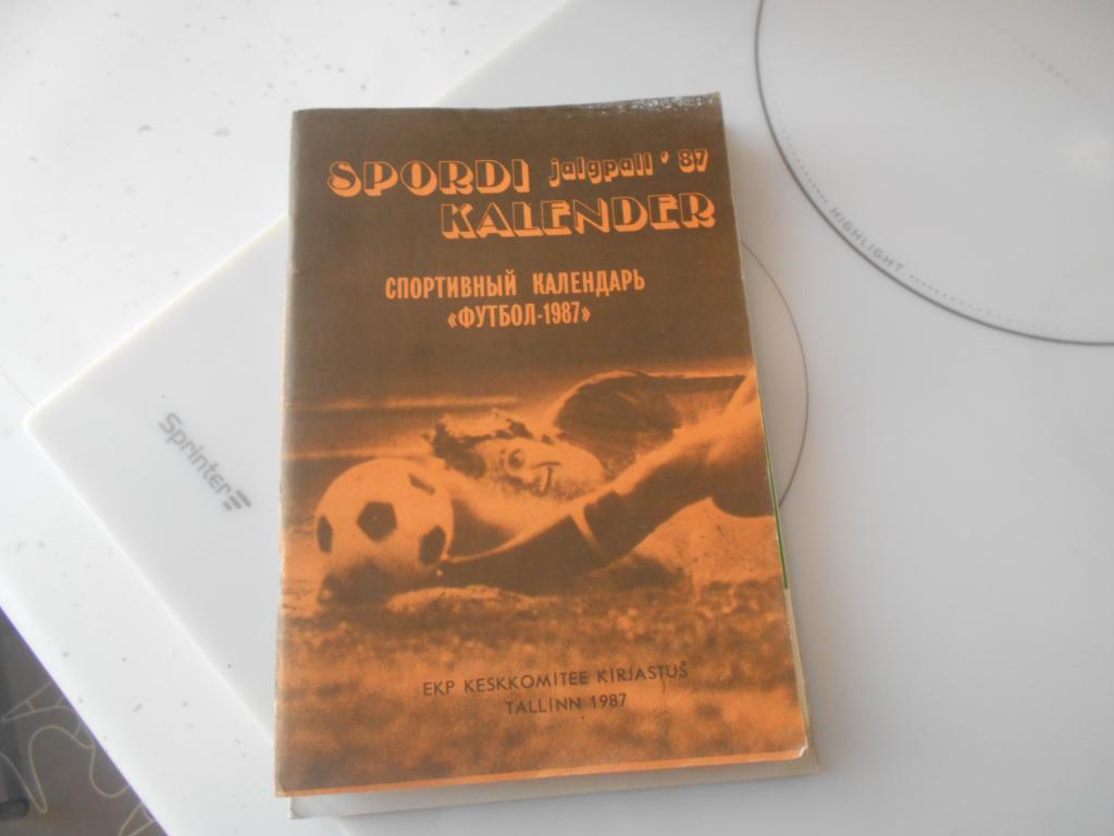 Календарь-справочник. Таллин 1987г. (на эстонском и русском языках)