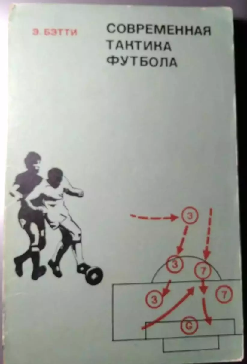 Э. Бэтти. Современная тактика футбола. ФиС, 1974