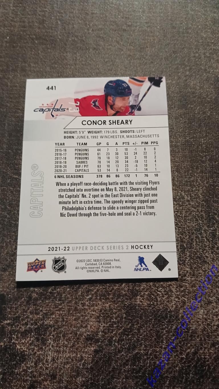 Conor Sheary (Washington Capitals) 1