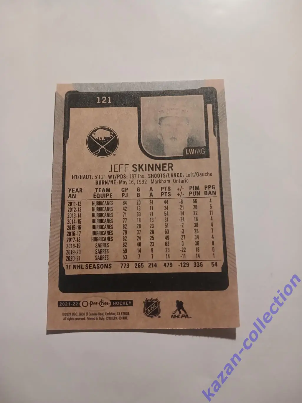 Jeff Skinner ( Buffalo Sabres) 1