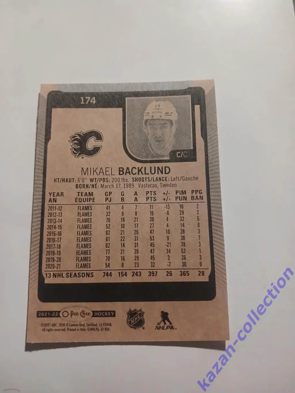 Mikael Backlund ( Calgary Flames) 1