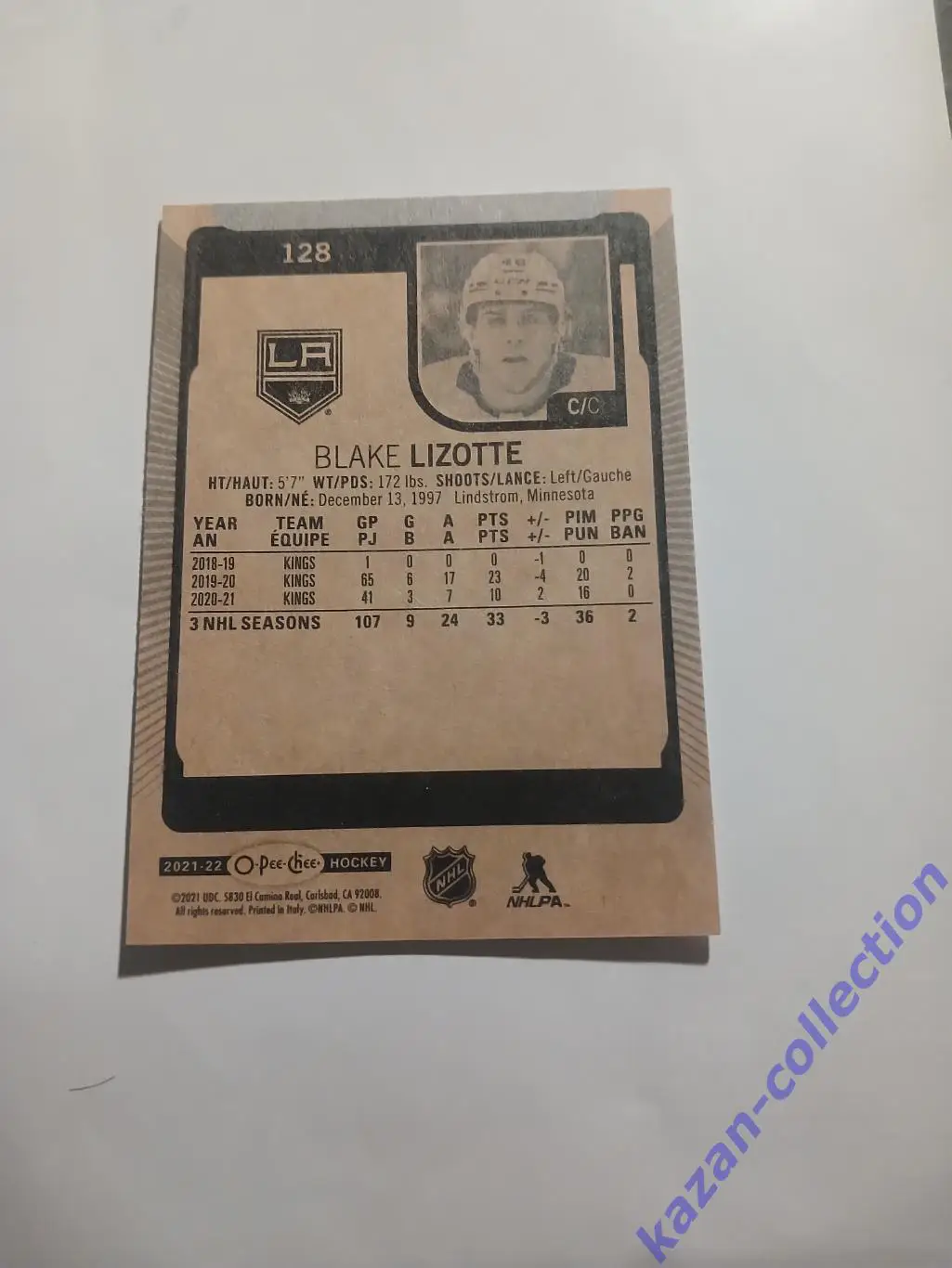 Blake Lizotte ( Los Angeles Kings ) 1