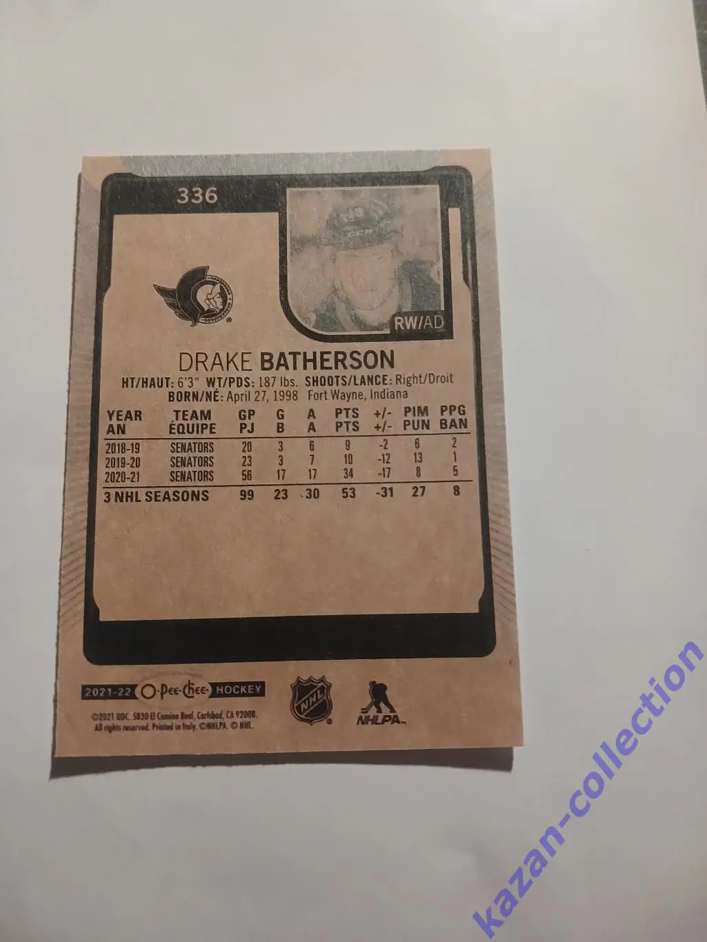 Drake Batherson ( Ottawa Senators) 1