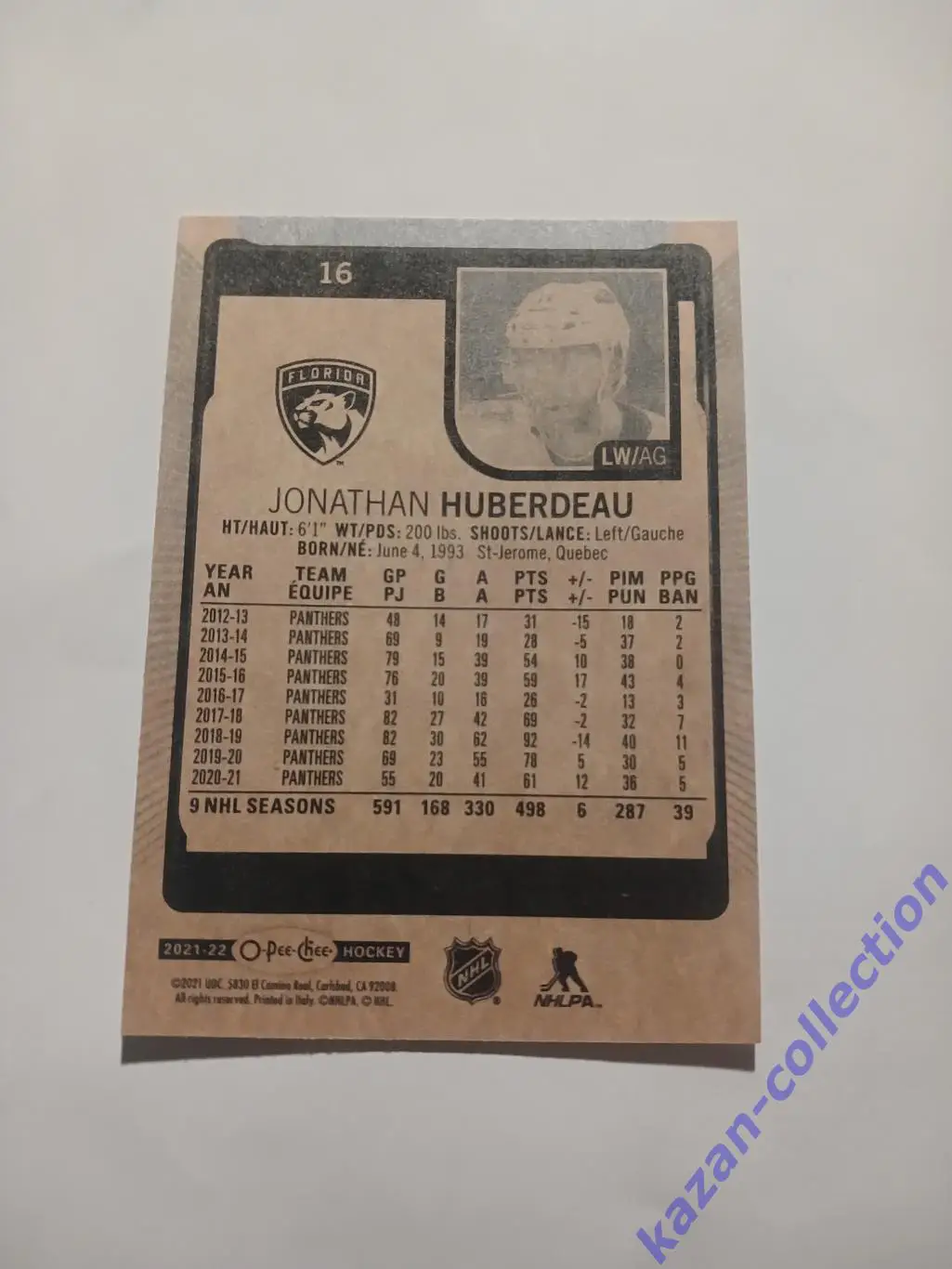 Jonathan Huberdeau ( Florida Panthers) 1