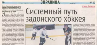 Любительский хоккей Задонск Липецкая область 2019 год