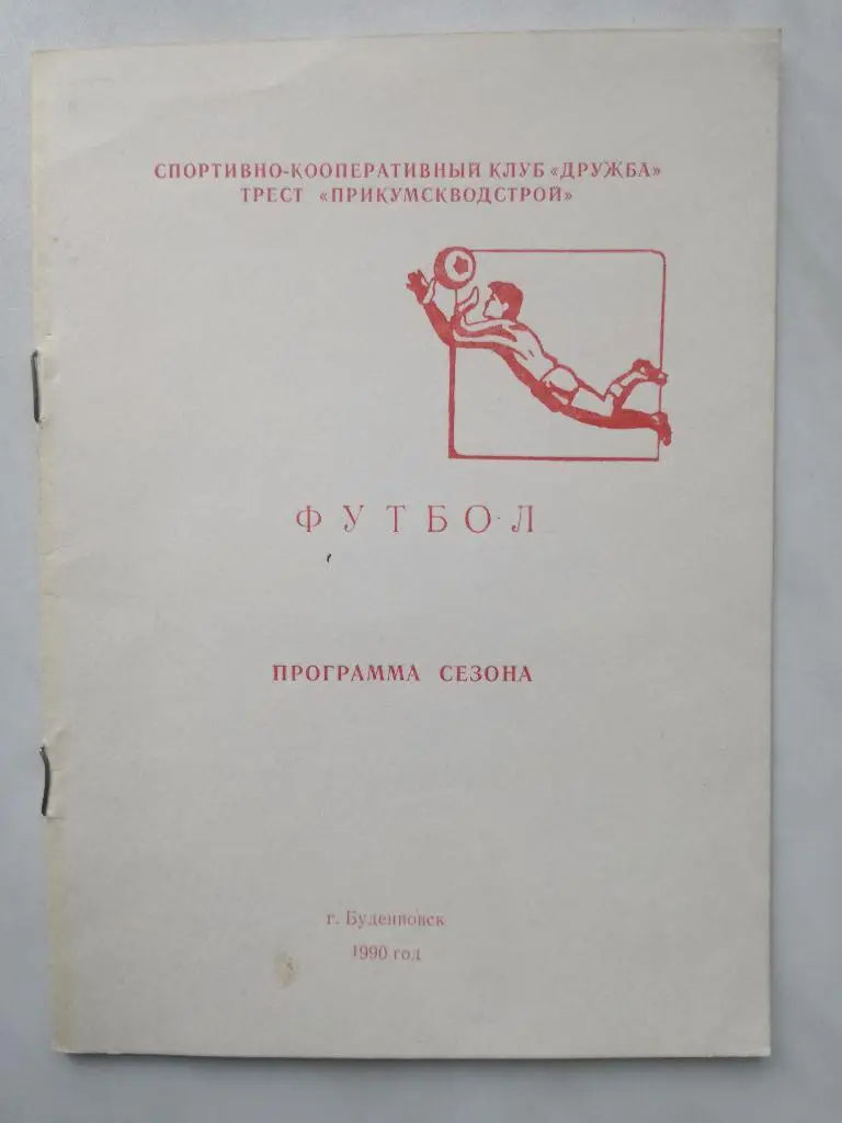 Будённовск 1990