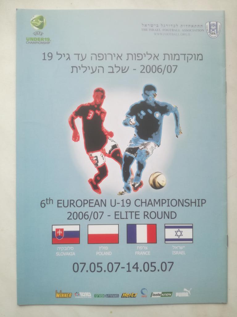 Чемпионат Европы. Юноши. Сборные U19. Израиль, Словакия, Польша, Франция