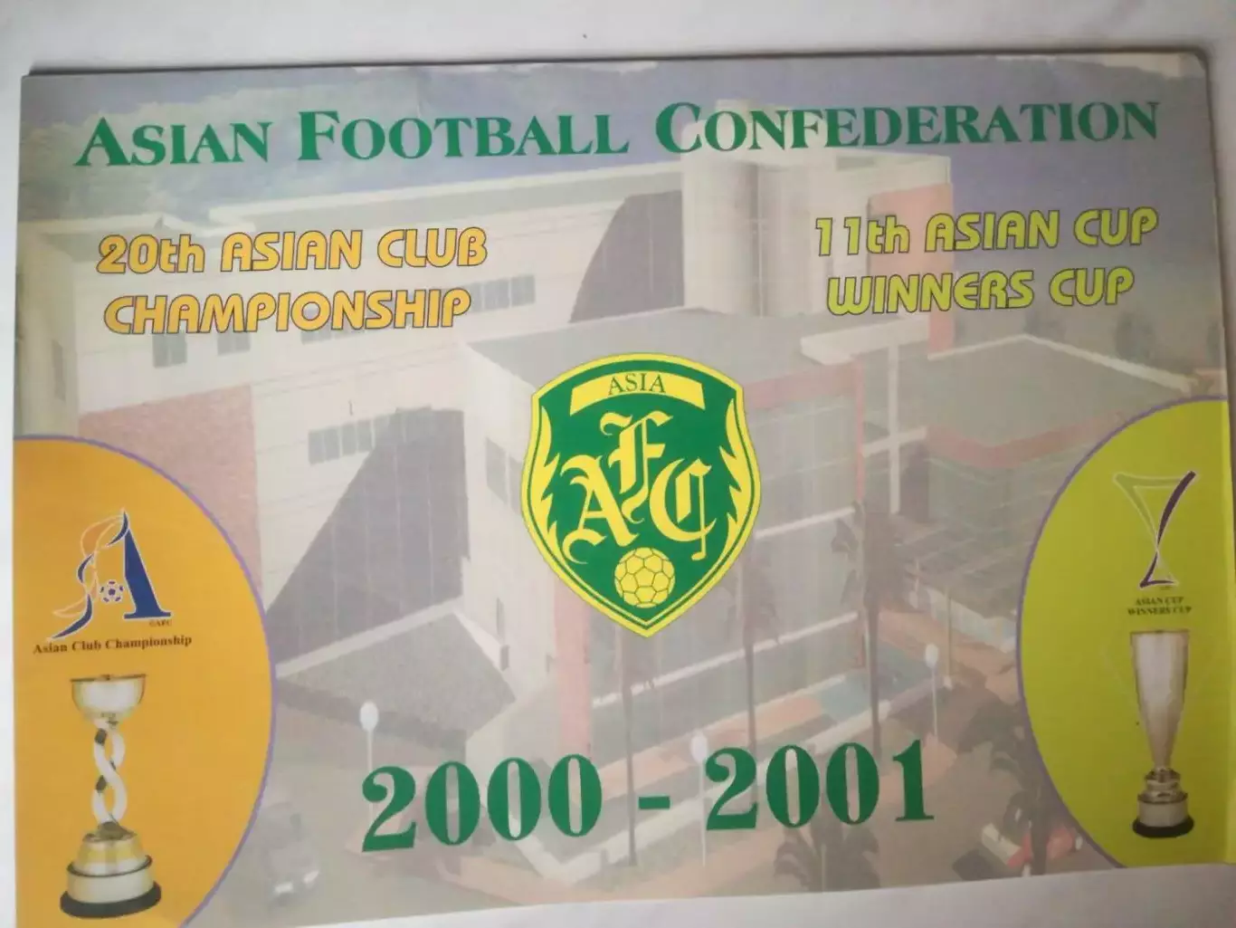 Лига чемпионов Азии, Кубок Кубков 2000-2001. Казахстан, Узбекистан, Таджикистан