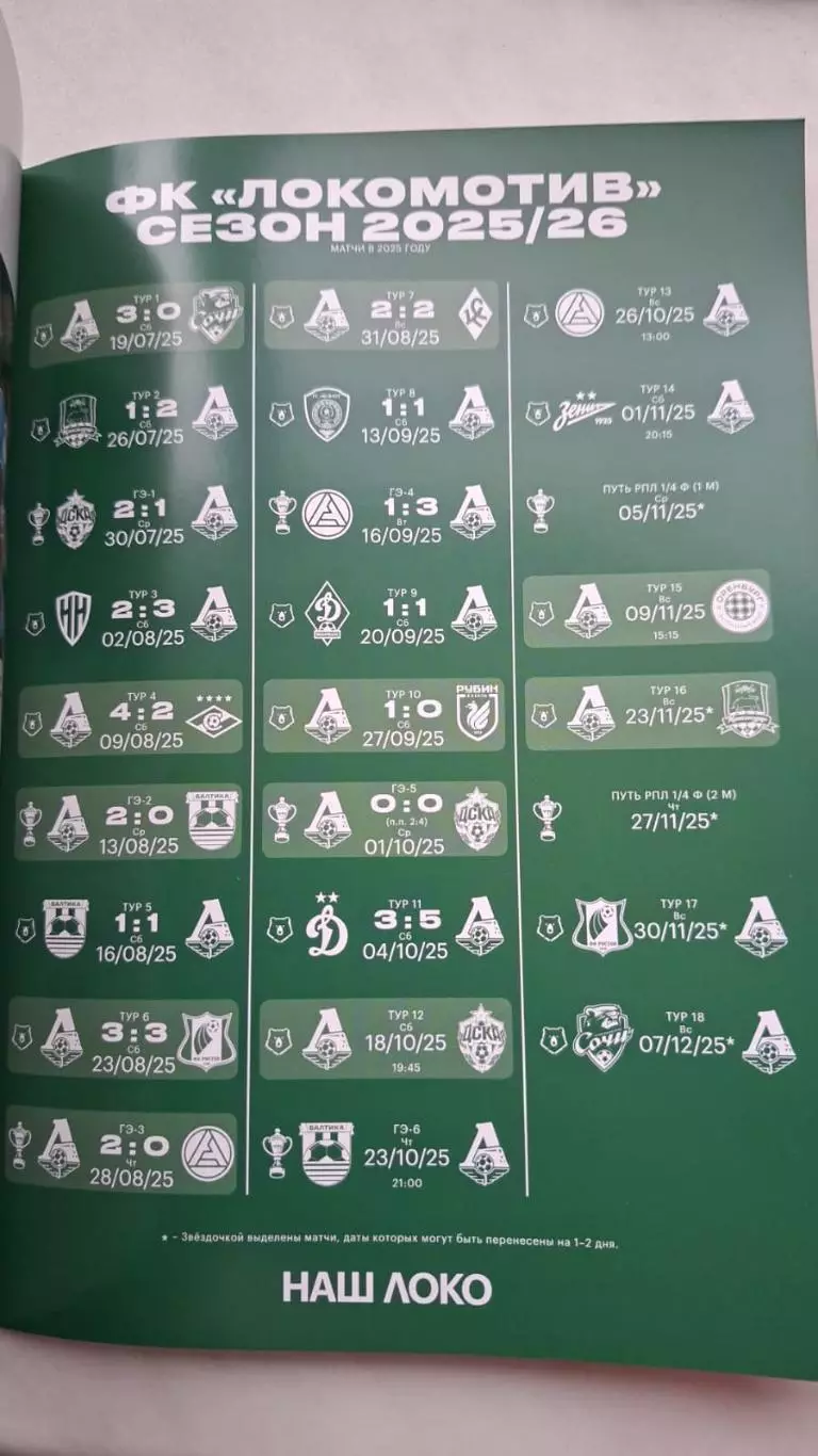 «Локомотив» Москва - ЦСКА Москва. 18.10.2025. НЕЗАКЛЕЕННАЯ 2
