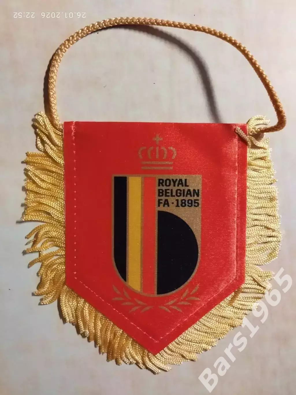 Вымпел Федерация футбола Бельгия