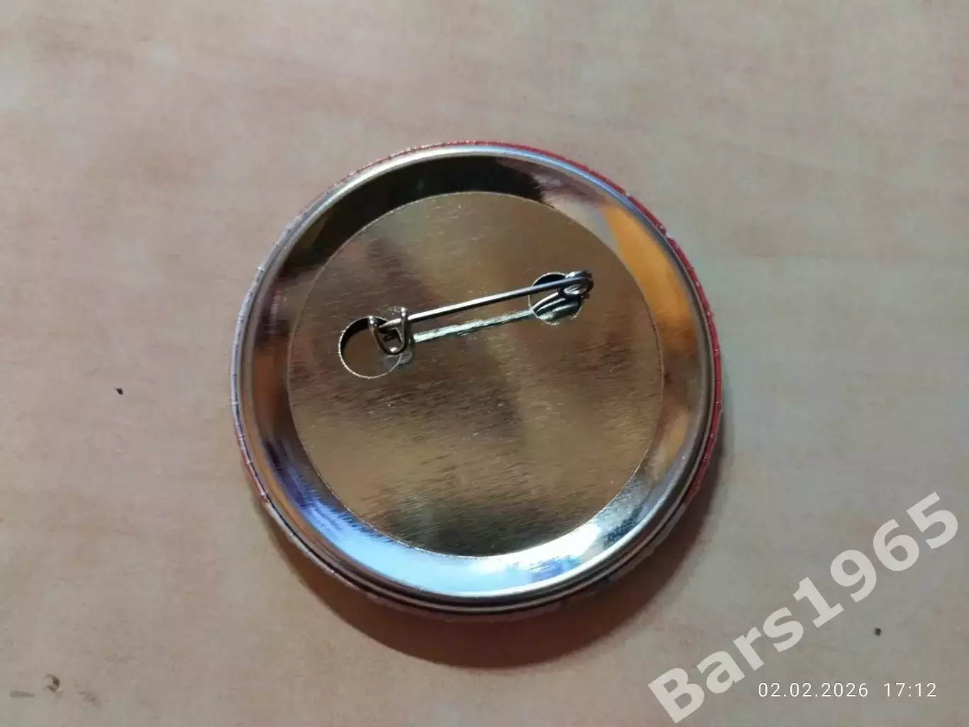 Значок ХК Енисей Красноярск Сергей Ломанов 2 1