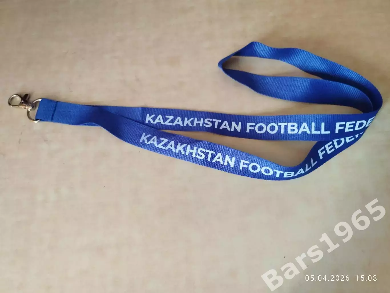 Ремешок для бейджа сборная Казахстан
