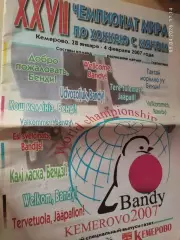 Чемпионат мира по хоккею с мячом 2007 Кемерово