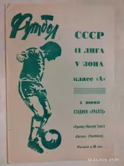Уралец Нижний Тагил - Сигнал Челябинск 1977
