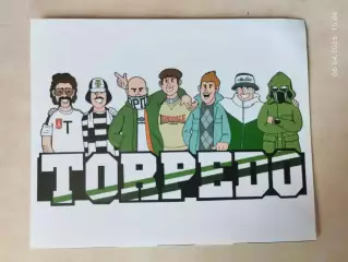 Стикер наклейка Торпедо Москва вид 5