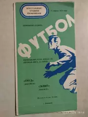 Труд Воронеж - Зенит Ижевск 1974