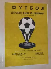Гомсельмаш Гомель - Спартак Пелгржимов Чехия 1988
