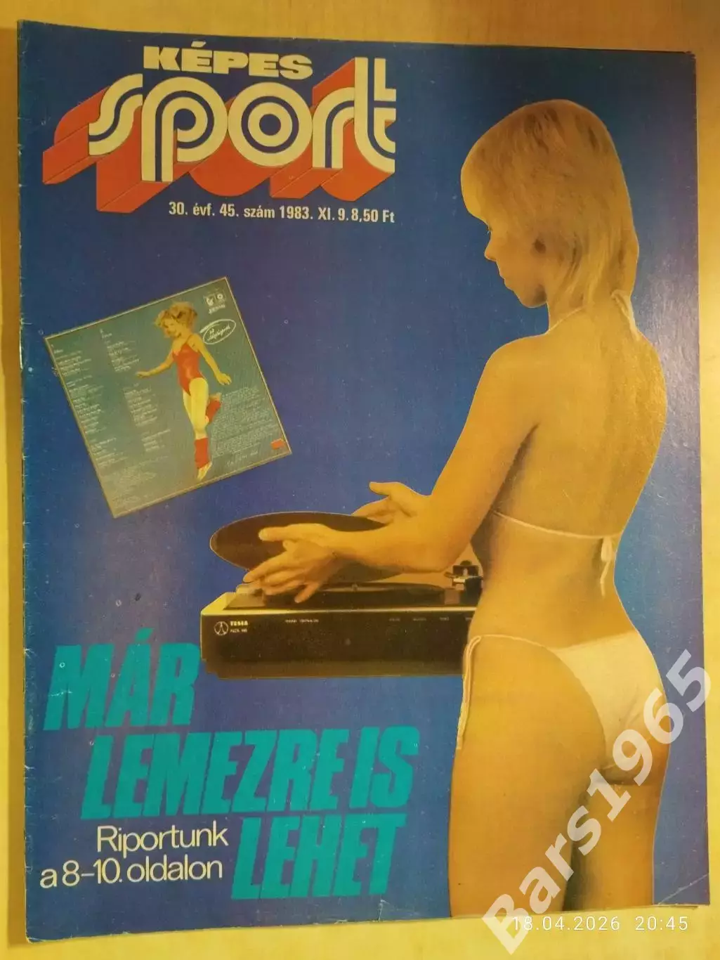 Kepes Sport Венгрия № 45 1983
