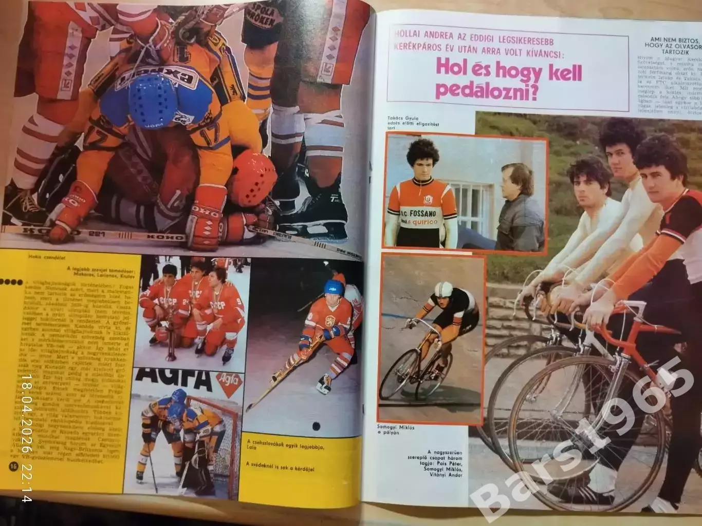 Kepes Sport Венгрия № 16 1985 3