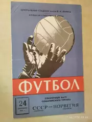 СССР - Норвегия 1975
