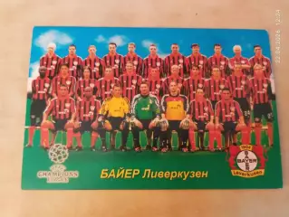Календарик Байер Леверкузен Германия 2003