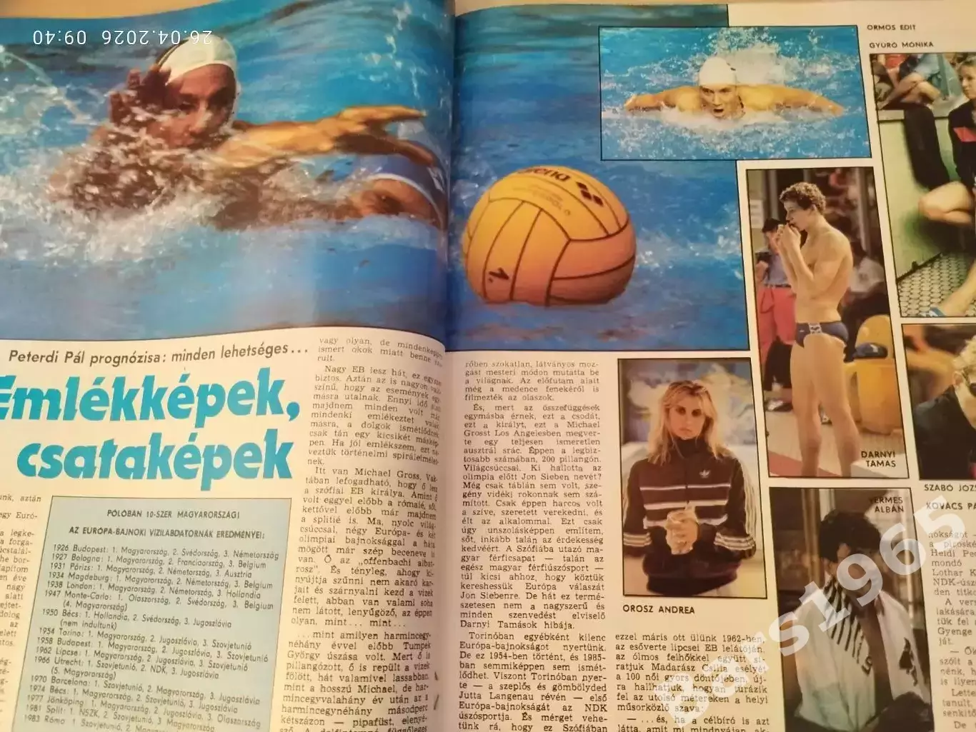 Kepes Sport Венгрия № 31 1985 2