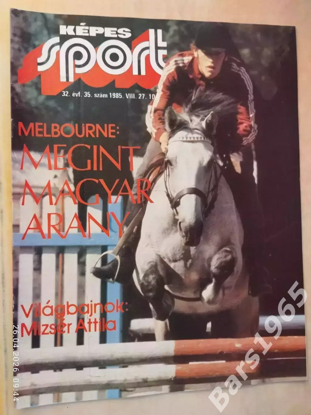 Kepes Sport Венгрия № 35 1985