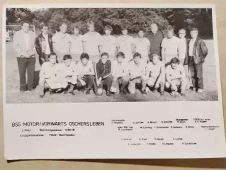 ФК Мотор-Форвертс г.Ошерслебен, ГДР 1980