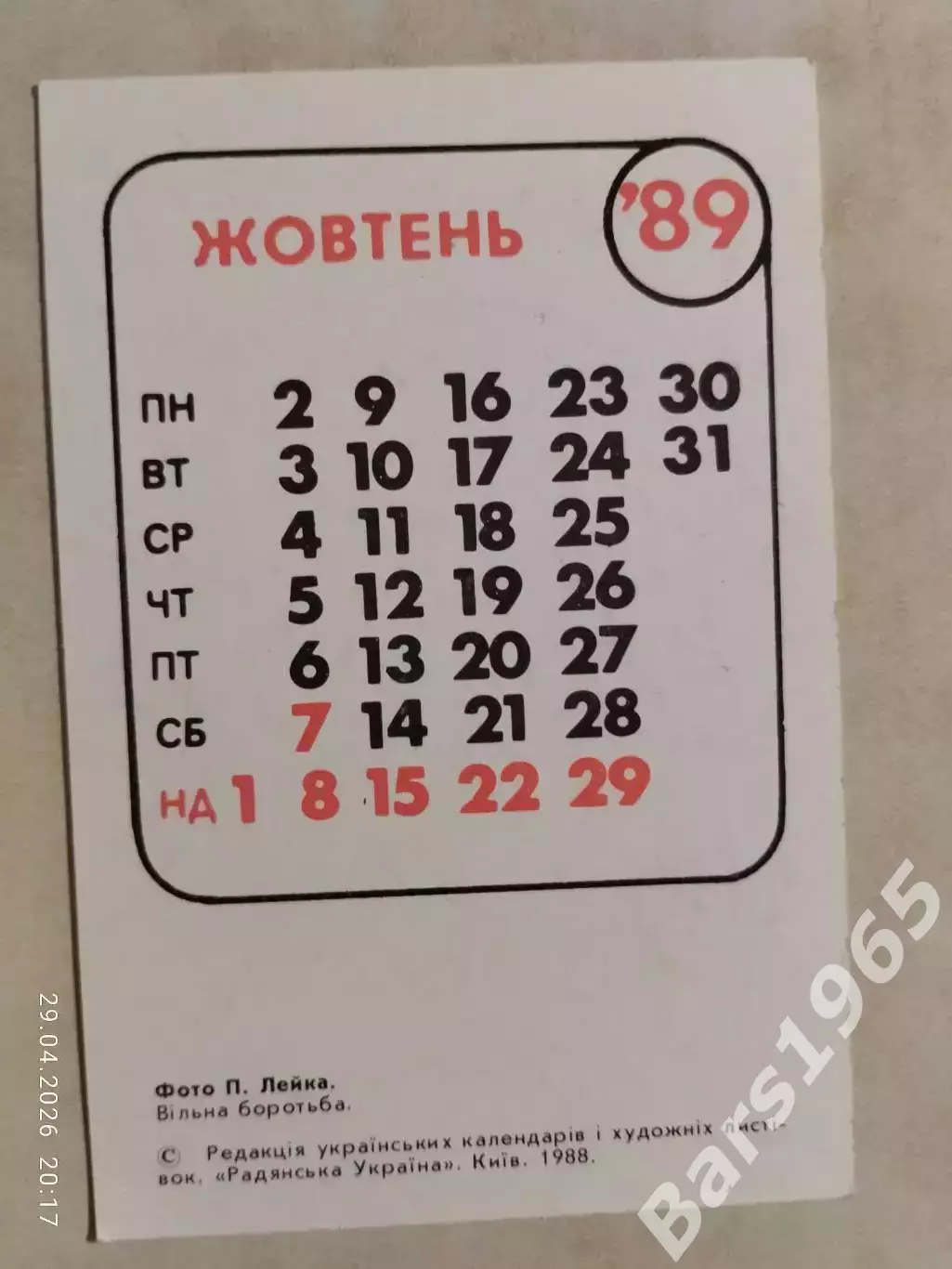 Вольная борьба 1