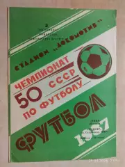 Нива Винница - Гранат Польша 1987