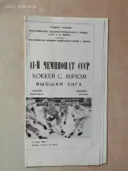 Енисей Красноярск - Динамо Москва 1989 Хоккей с мячом