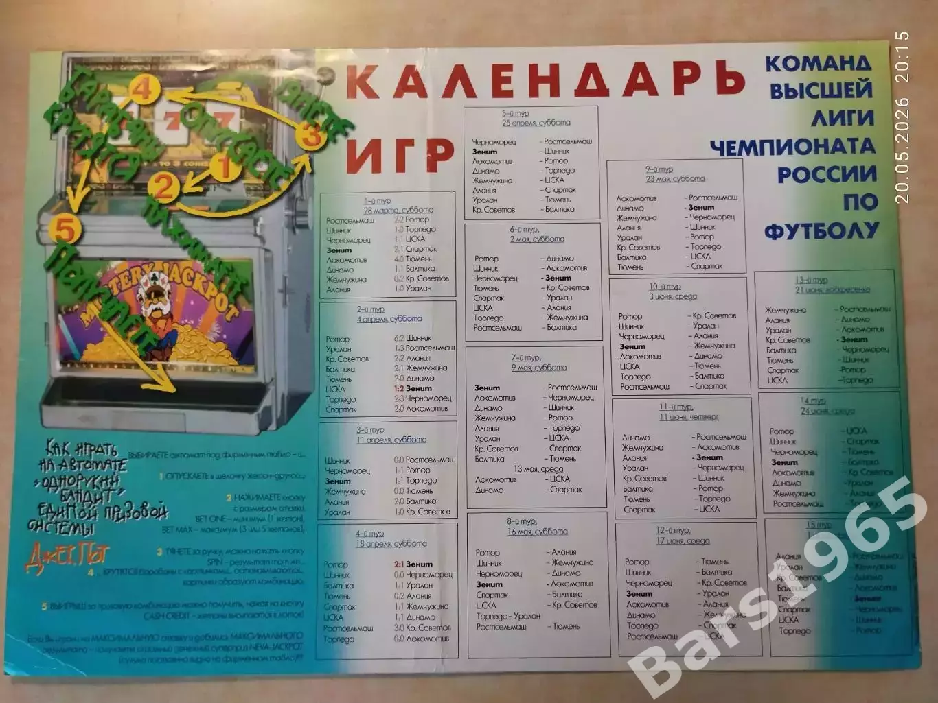 Чемпионат России по футболу 1998 1