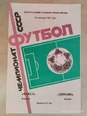 Факел Воронеж - Динамо Батуми 1987