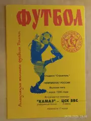 КАМАЗ Набережные Челны - ЦСК ВВС Самара 1996 Женщины
