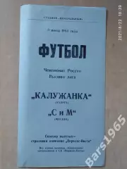 Калужанка Калуга - СиМ Москва 1994 Женщины