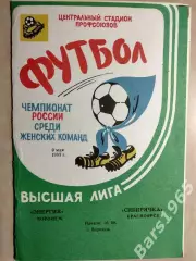 Энергия Воронеж - Сибирячка Красноярск 1993 Женщины