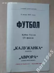 Калужанка Калуга - Аврора Санкт-Петербург 1994 Кубок России Женщины