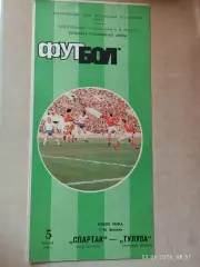 Спартак Москва - Тулуза Франция 1986