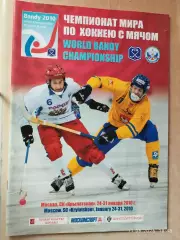 Чемпионат мира по хоккею с мячом Москва 2010