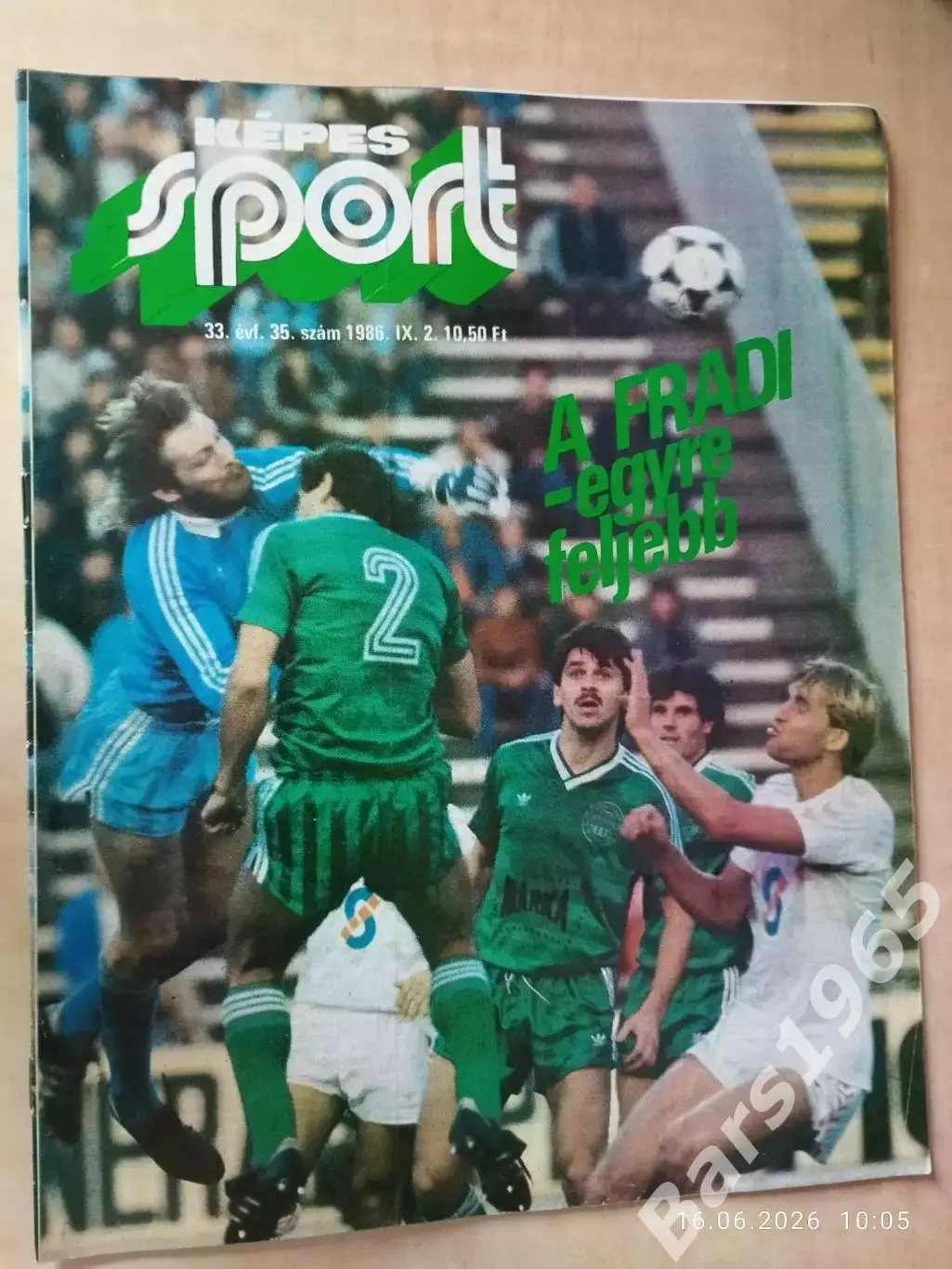 Kepes Sport Венгрия № 35 1986