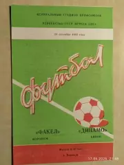 Факел Воронеж - Динамо Киров 1983