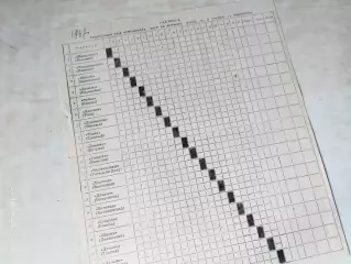 Таблица для заполнения Футбол 2 группа, 1-я подгруппа класс А 1967 год