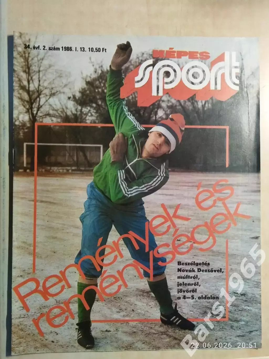 Kepes Sport Венгрия № 2 1986