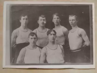Спортсмены спортивного общества Сокол Красноярск 1912-1917