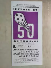 Даугава Рига - Крылья Советов Куйбышев 1987