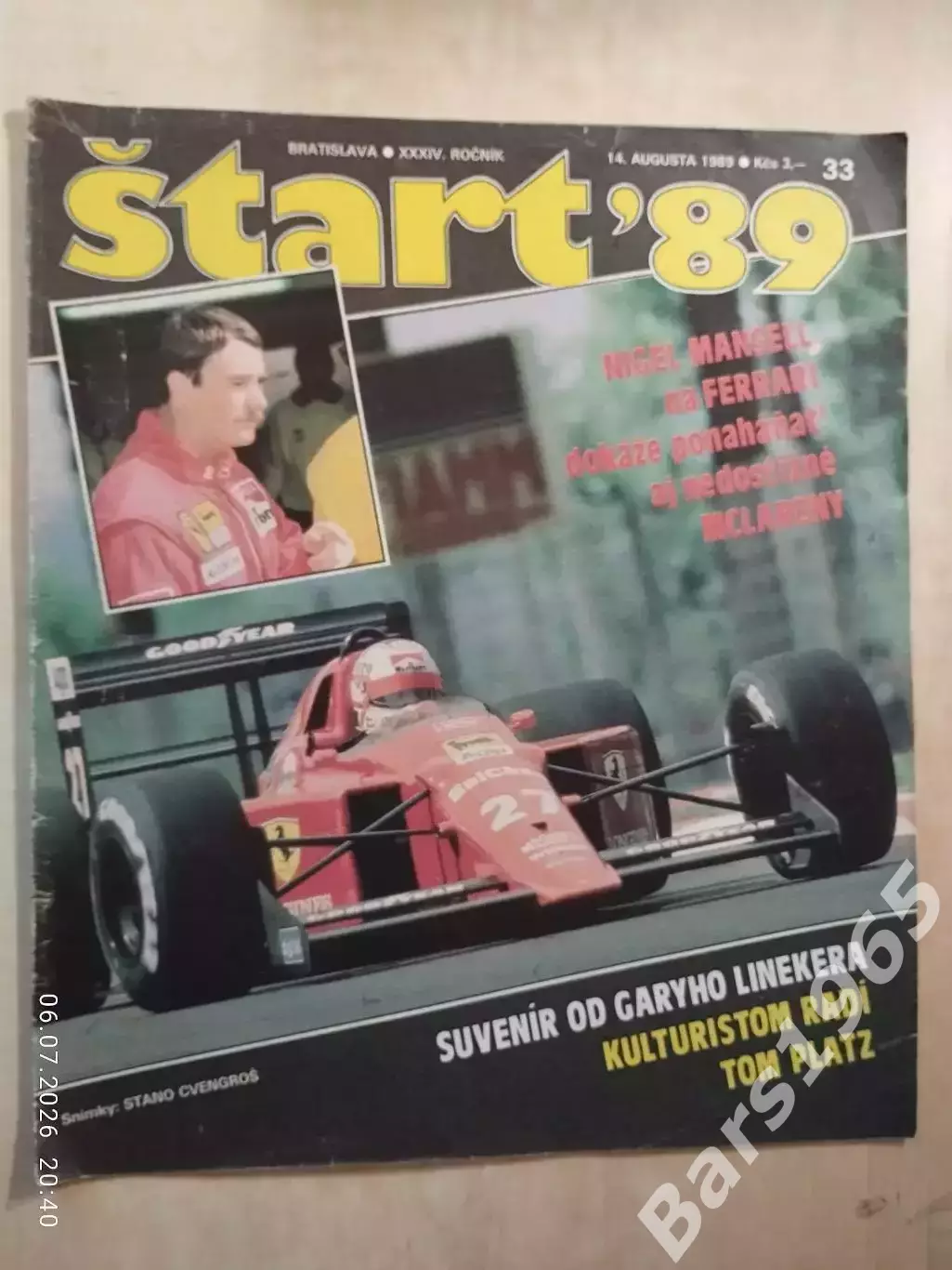 Start № 33 1989