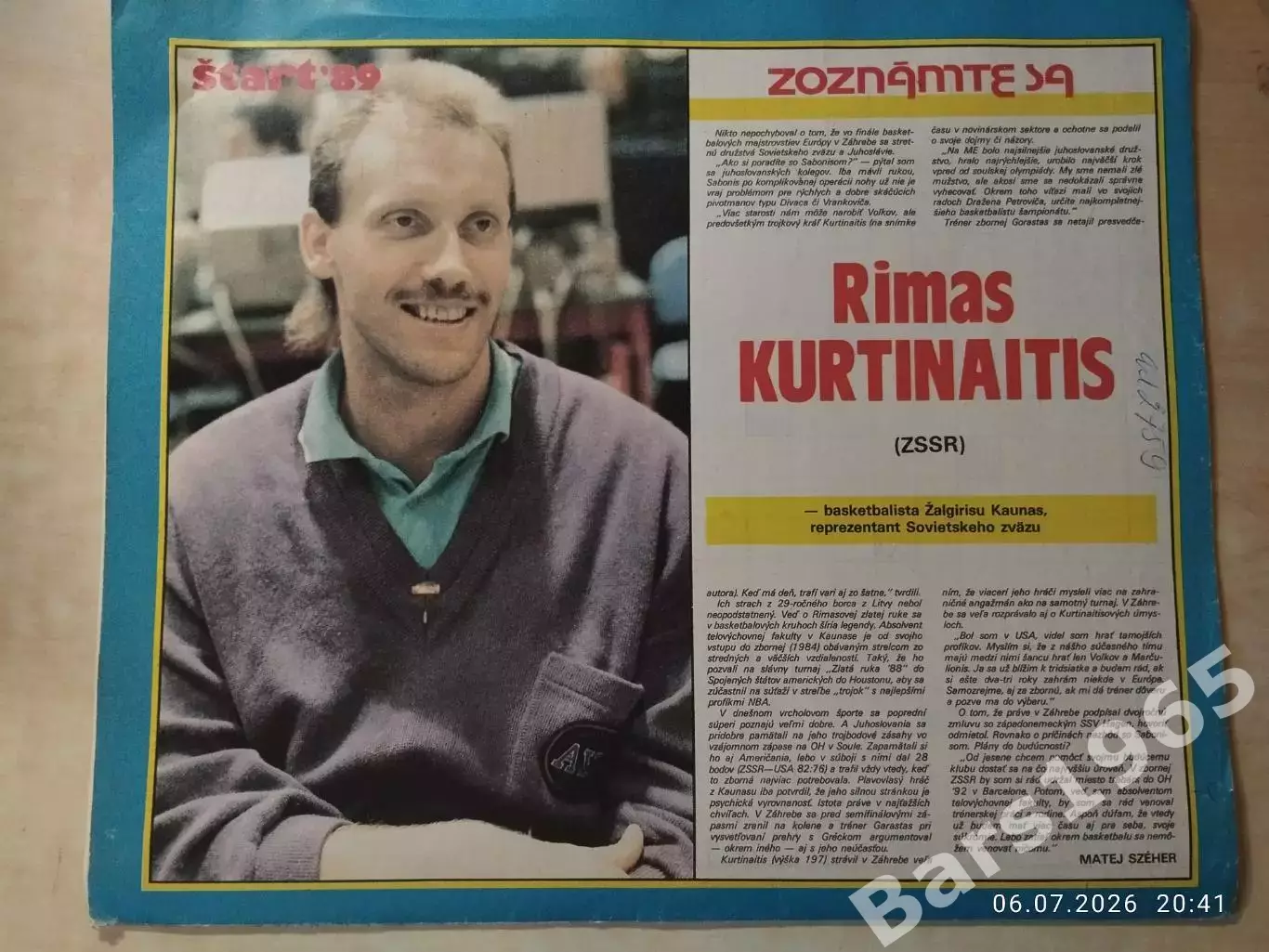 Start № 33 1989 3