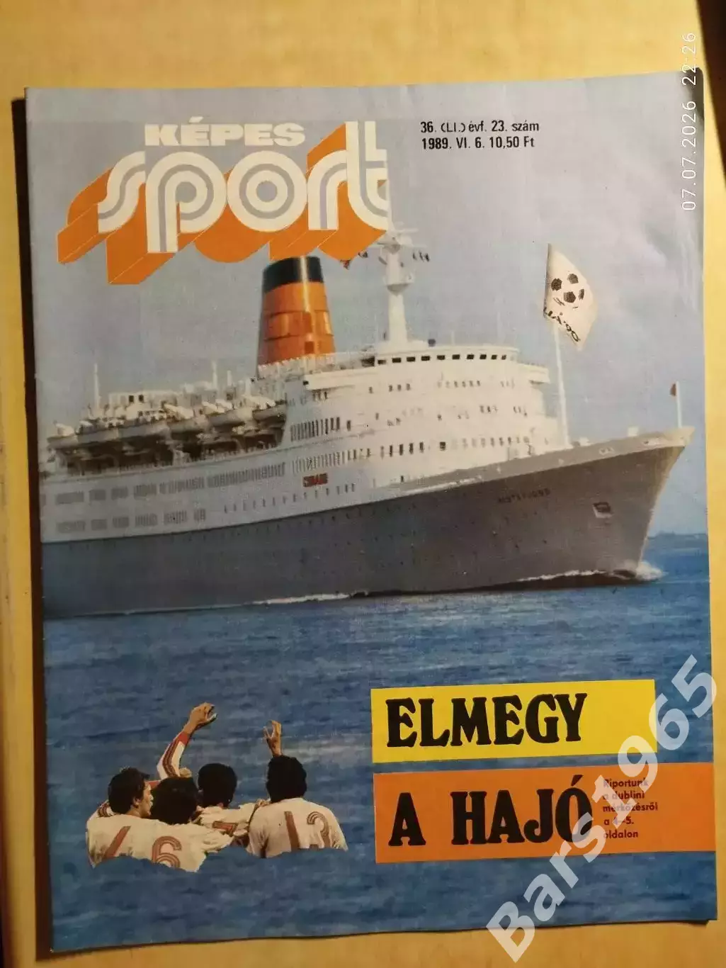 Kepes Sport Венгрия № 23 1989
