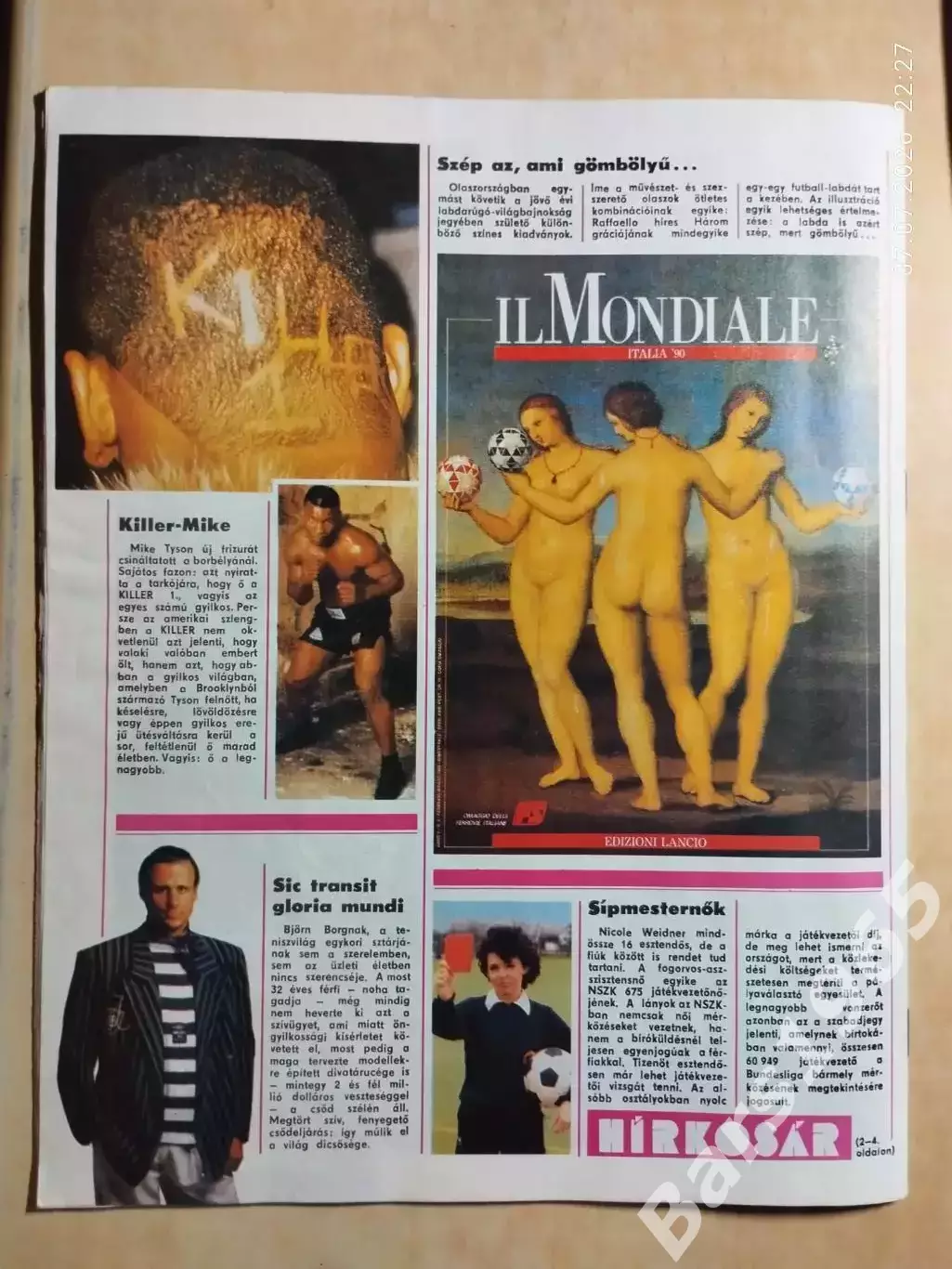 Kepes Sport Венгрия № 23 1989 3